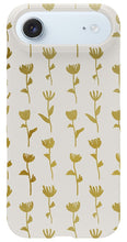 Load image into Gallery viewer, Gold Ink Flower Pattern - Phone Case