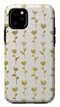 Load image into Gallery viewer, Gold Ink Flower Pattern - Phone Case