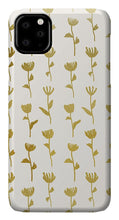 Load image into Gallery viewer, Gold Ink Flower Pattern - Phone Case