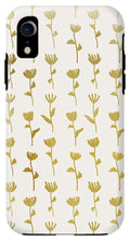 Load image into Gallery viewer, Gold Ink Flower Pattern - Phone Case