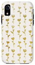 Load image into Gallery viewer, Gold Ink Flower Pattern - Phone Case