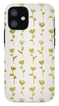 Load image into Gallery viewer, Gold Ink Flower Pattern - Phone Case