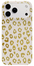 Load image into Gallery viewer, Gold Leopard Print - Phone Case