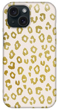Load image into Gallery viewer, Gold Leopard Print - Phone Case