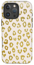 Load image into Gallery viewer, Gold Leopard Print - Phone Case