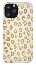 Load image into Gallery viewer, Gold Leopard Print - Phone Case