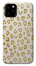 Load image into Gallery viewer, Gold Leopard Print - Phone Case