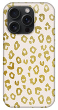 Load image into Gallery viewer, Gold Leopard Print - Phone Case