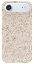Load image into Gallery viewer, Gold Magnolia Pattern - Phone Case