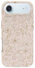 Load image into Gallery viewer, Gold Magnolia Pattern - Phone Case