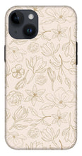 Load image into Gallery viewer, Gold Magnolia Pattern - Phone Case