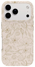 Load image into Gallery viewer, Gold Magnolia Pattern - Phone Case