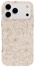 Load image into Gallery viewer, Gold Magnolia Pattern - Phone Case