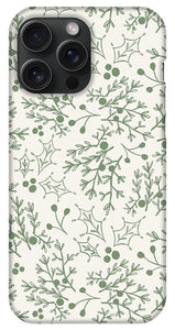 Green Christmas Branch - Phone Case