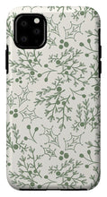 Load image into Gallery viewer, Green Christmas Branch - Phone Case