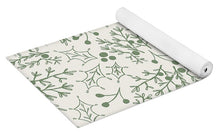 Load image into Gallery viewer, Green Christmas Branch - Yoga Mat