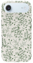 Load image into Gallery viewer, Green Christmas Branch - Phone Case