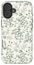Load image into Gallery viewer, Green Christmas Branch - Phone Case