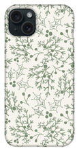 Load image into Gallery viewer, Green Christmas Branch - Phone Case