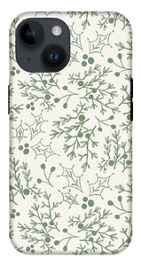 Green Christmas Branch - Phone Case