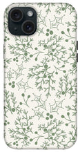 Load image into Gallery viewer, Green Christmas Branch - Phone Case