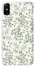 Load image into Gallery viewer, Green Christmas Branch - Phone Case