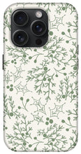 Load image into Gallery viewer, Green Christmas Branch - Phone Case