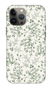 Green Christmas Branch - Phone Case