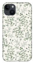Load image into Gallery viewer, Green Christmas Branch - Phone Case