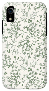 Green Christmas Branch - Phone Case