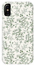 Load image into Gallery viewer, Green Christmas Branch - Phone Case
