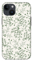 Load image into Gallery viewer, Green Christmas Branch - Phone Case