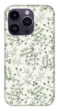 Load image into Gallery viewer, Green Christmas Branch - Phone Case