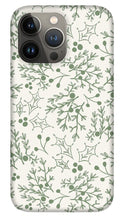 Load image into Gallery viewer, Green Christmas Branch - Phone Case