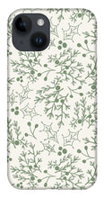 Load image into Gallery viewer, Green Christmas Branch - Phone Case