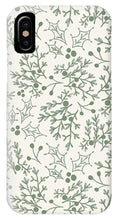 Load image into Gallery viewer, Green Christmas Branch - Phone Case