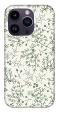 Load image into Gallery viewer, Green Christmas Branch - Phone Case