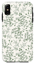 Load image into Gallery viewer, Green Christmas Branch - Phone Case