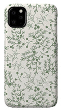 Load image into Gallery viewer, Green Christmas Branch - Phone Case