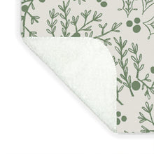 Load image into Gallery viewer, Green Christmas Branch - Blanket