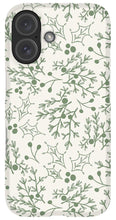 Load image into Gallery viewer, Green Christmas Branch - Phone Case