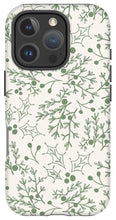 Load image into Gallery viewer, Green Christmas Branch - Phone Case