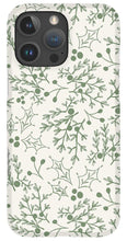 Load image into Gallery viewer, Green Christmas Branch - Phone Case