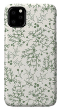 Load image into Gallery viewer, Green Christmas Branch - Phone Case