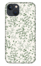 Load image into Gallery viewer, Green Christmas Branch - Phone Case