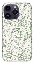 Load image into Gallery viewer, Green Christmas Branch - Phone Case