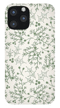 Load image into Gallery viewer, Green Christmas Branch - Phone Case