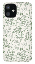 Load image into Gallery viewer, Green Christmas Branch - Phone Case
