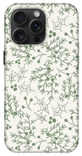 Load image into Gallery viewer, Green Christmas Branch - Phone Case
