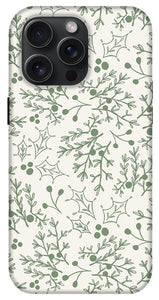 Green Christmas Branch - Phone Case